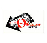 Offenhauser Equipped Rennaufkleber 50er Jahre Vintage Drag Race Hot Rod SoCal V8