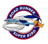 Road Runner SUPER BIRD Aufkleber Sticker Decal Mooneye Wild Coyote Comic Cartoon