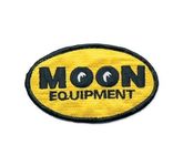 Neuer MOONeyes Aufnäher MOON Equipment, Patch, oval, speedway Clay Smith V8 USA