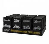 Benzin-Feuerzeug "Biker", 24er Display