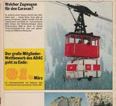 Zeitschrift ADAC Motorwelt Heft 3 März 1970 Erfahrungen Fiat 125 Ford 17M Opel