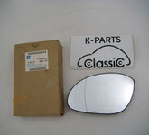 Neu NOS original Opel Vectra B 99- Glas Außenspiegel links 09134831 Spiegelglas