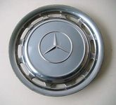 Mercedes W108 W114 W115 W116 W123 Radkappe 14" grau I Edelstahl VA Benz MB